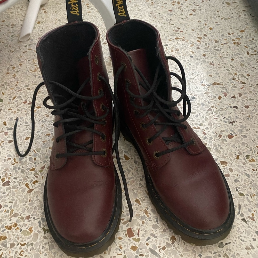 Burgundy Dr Martens